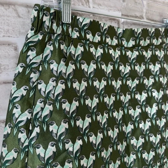 Maje parrot jacquard skort sz40